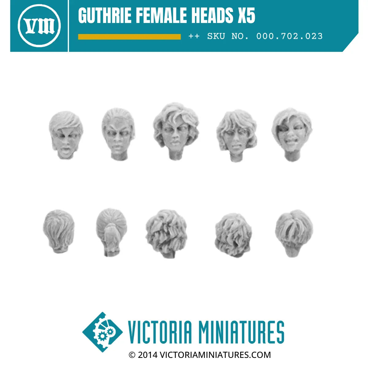 Guthrie Female Heads X5 1