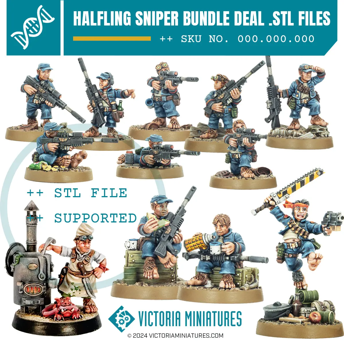 Halfling Sniper Digital Bundle 1