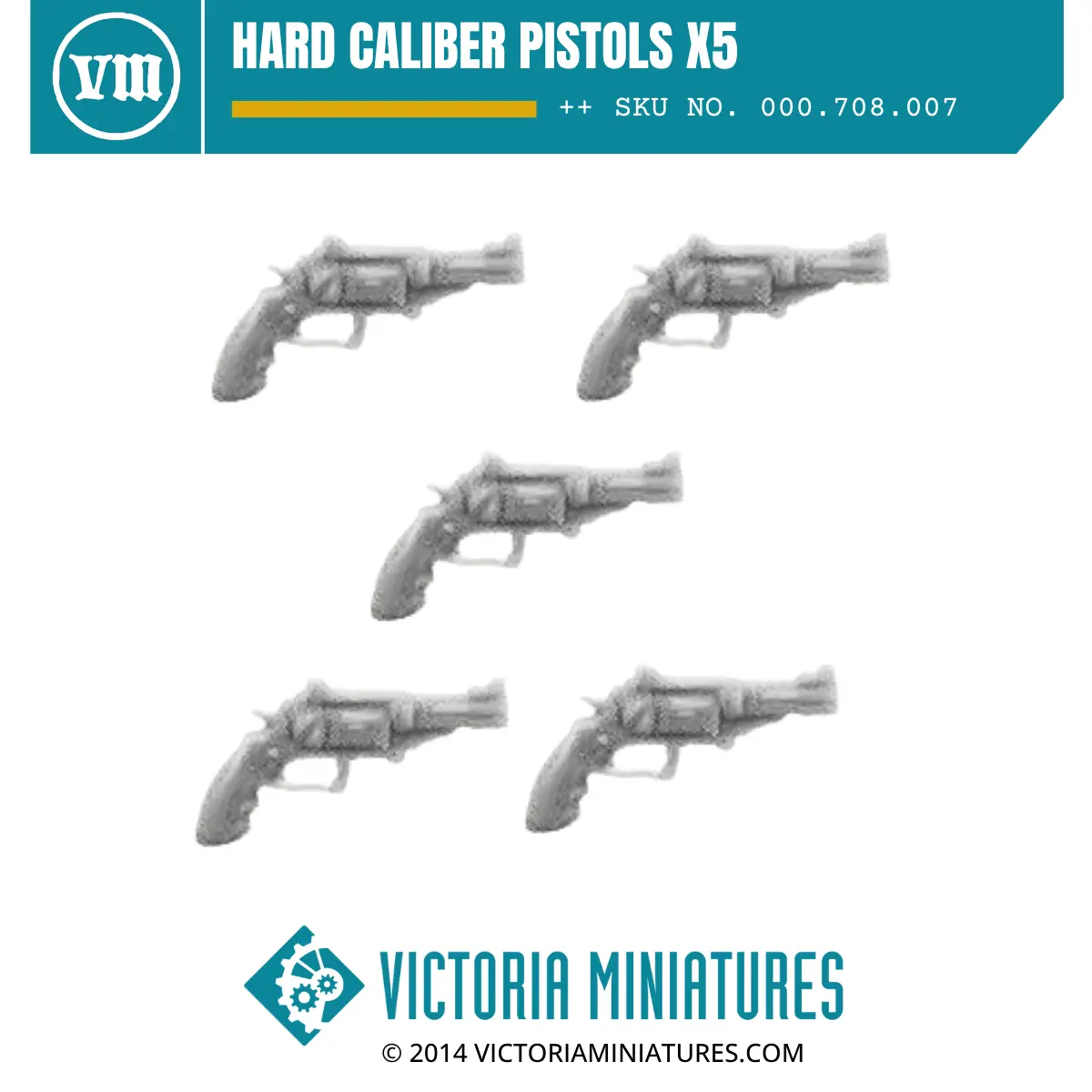 Hard Caliber Pistols X5 1
