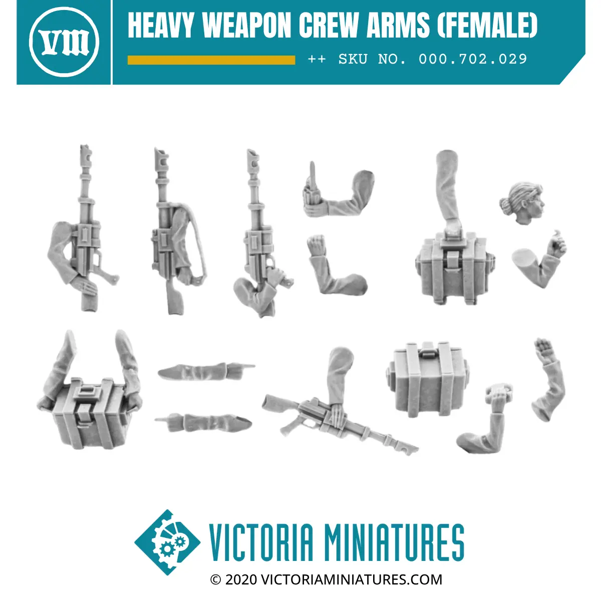Heavy Weapon Crew Arms (Female) 1
