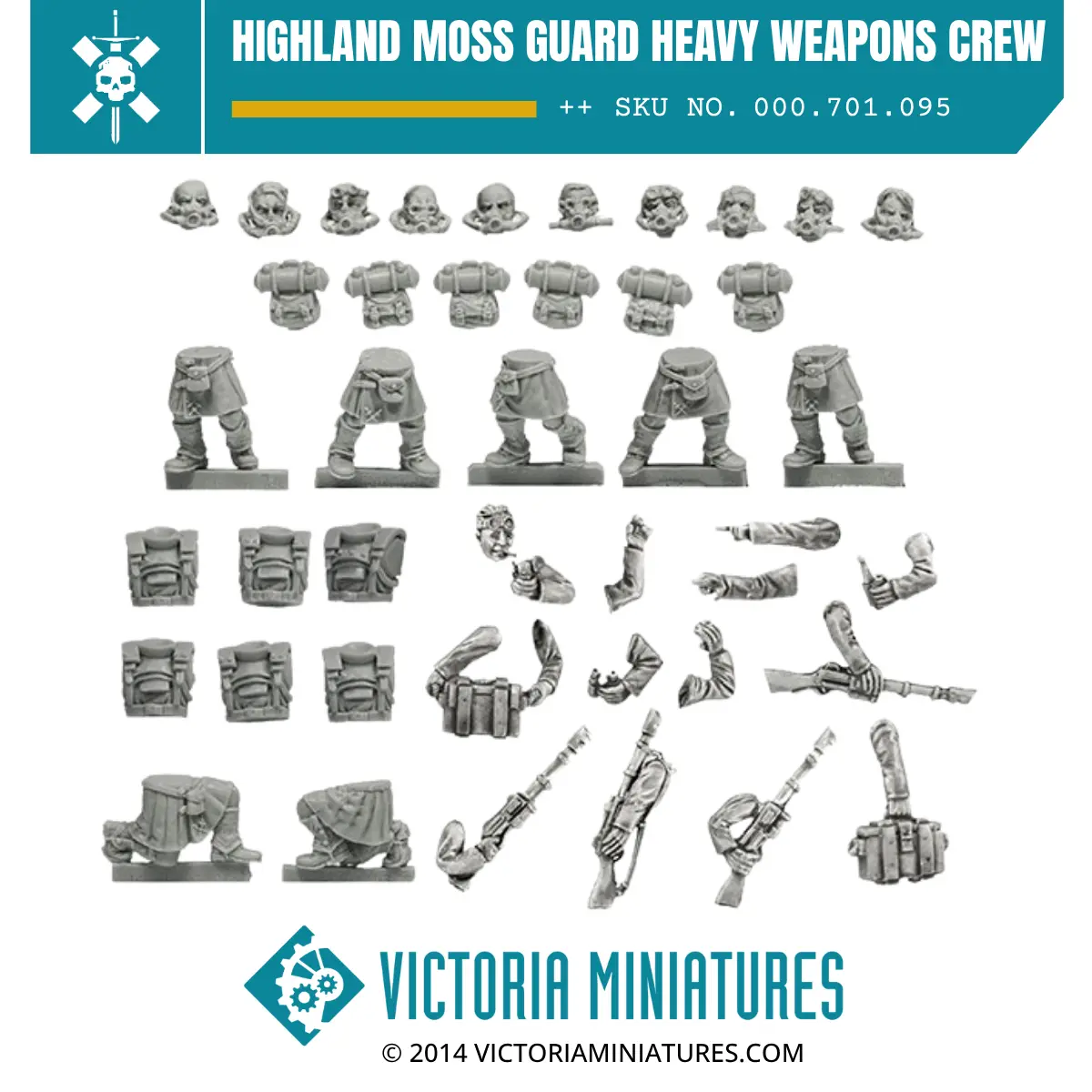 Highland Moss Guard Heavy Weapons Crew 1