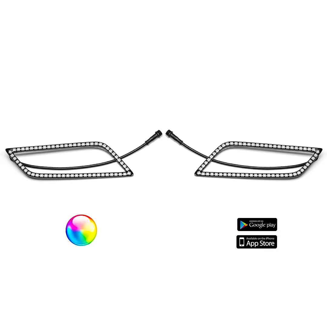 187 Style Talon Halos W- Control Harness 1