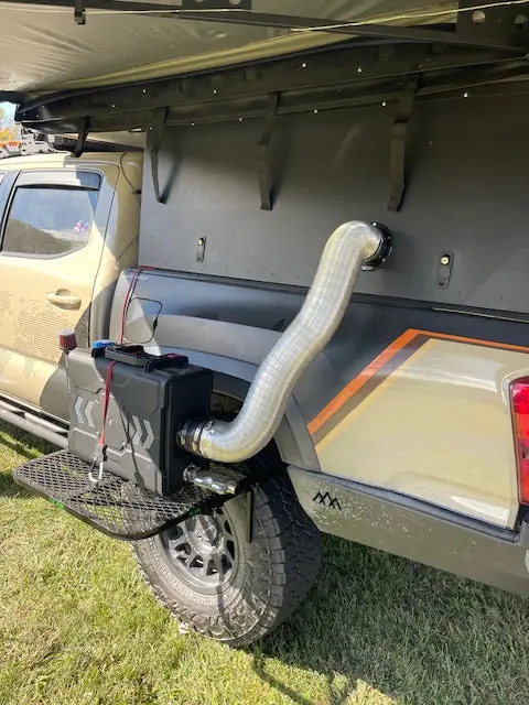 Small -  Aluminum Camping Tire Table 1