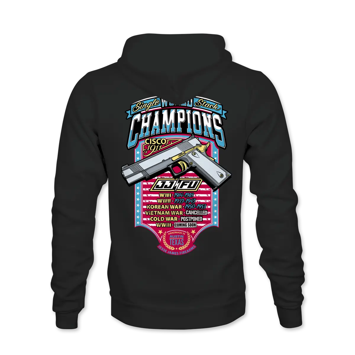 Jjfu Cisco 1911 Single Stack World Champions Hoody - Black 1
