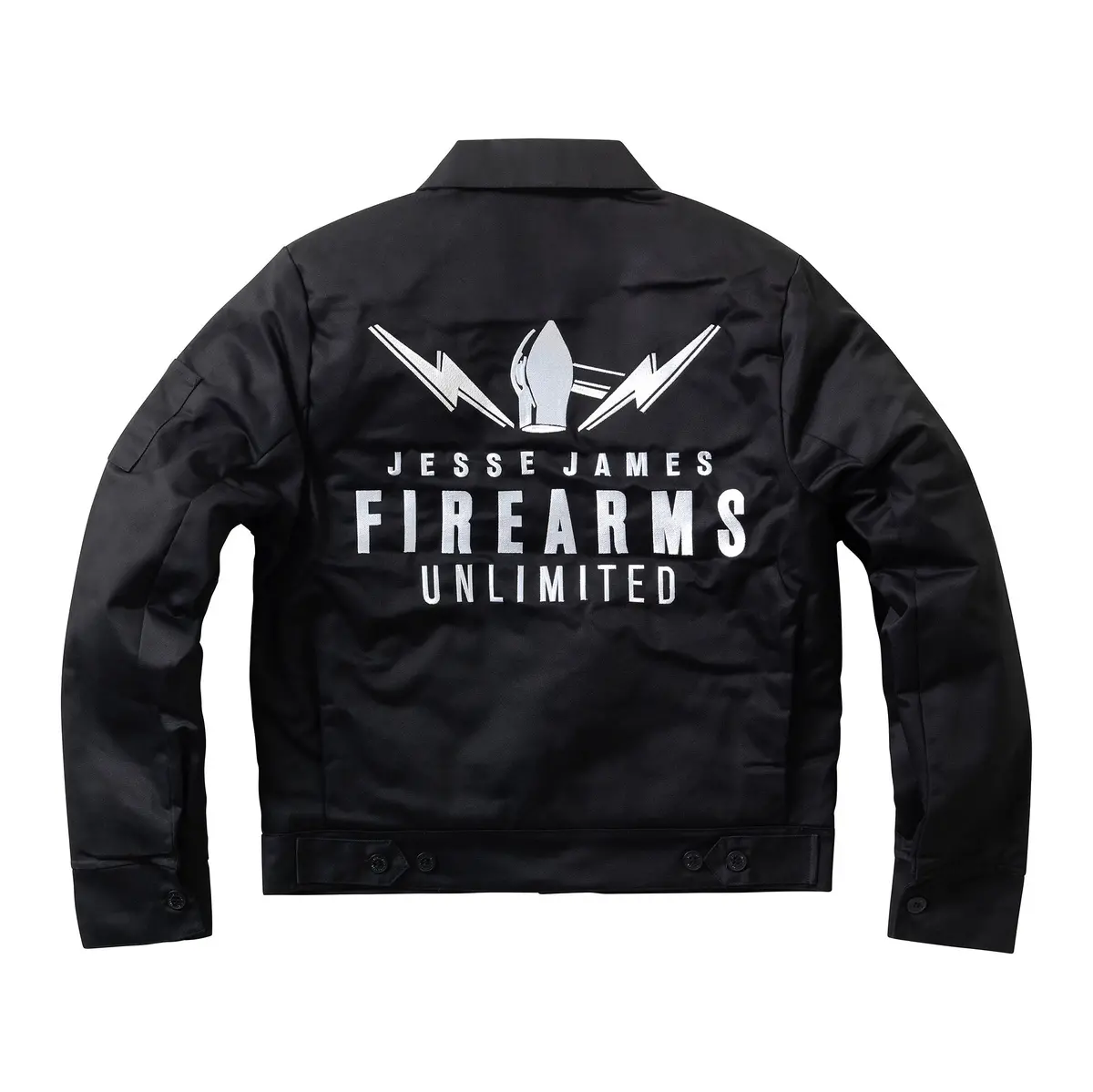 Jjfu Blast Logo Eisenhower Jacket - Black 1