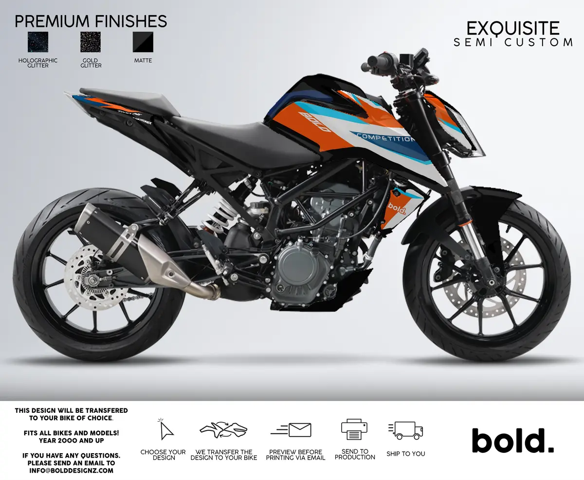 Exquisite - Ktm Duke Graphics Kit 1
