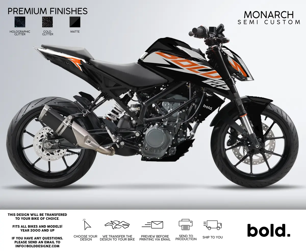 Monarch - Ktm Duke Graphics Kit 1