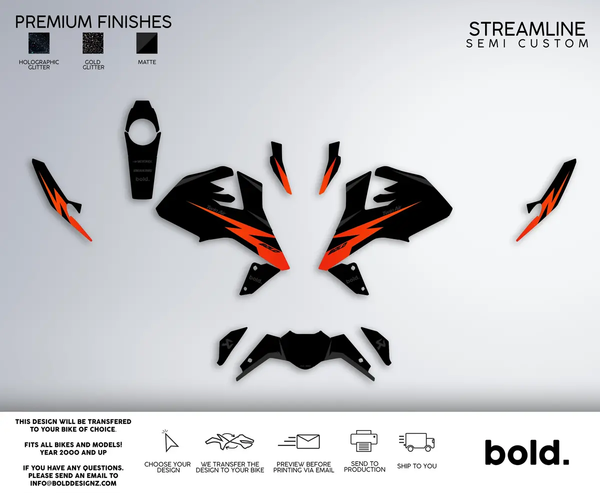 Streamline - Ktm Duke Graphics Kit 2