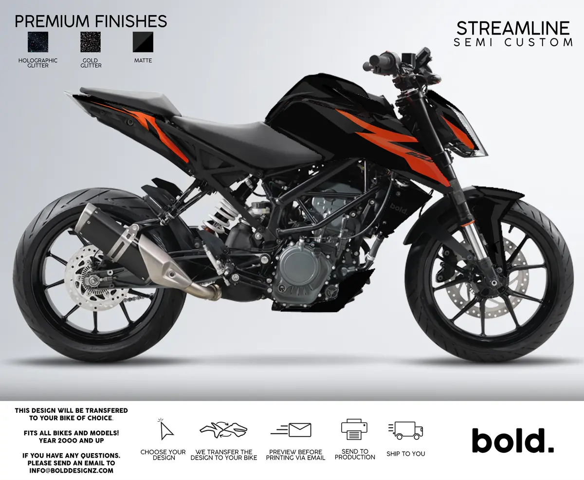 Streamline - Ktm Duke Graphics Kit 1