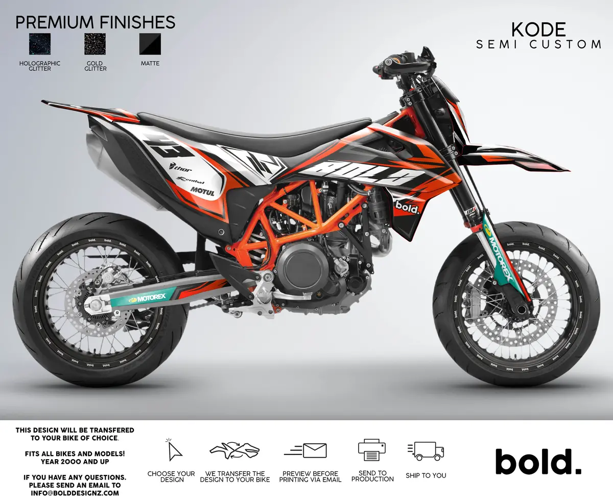 Kode - Ktm Smc 690 Graphics Kit 1
