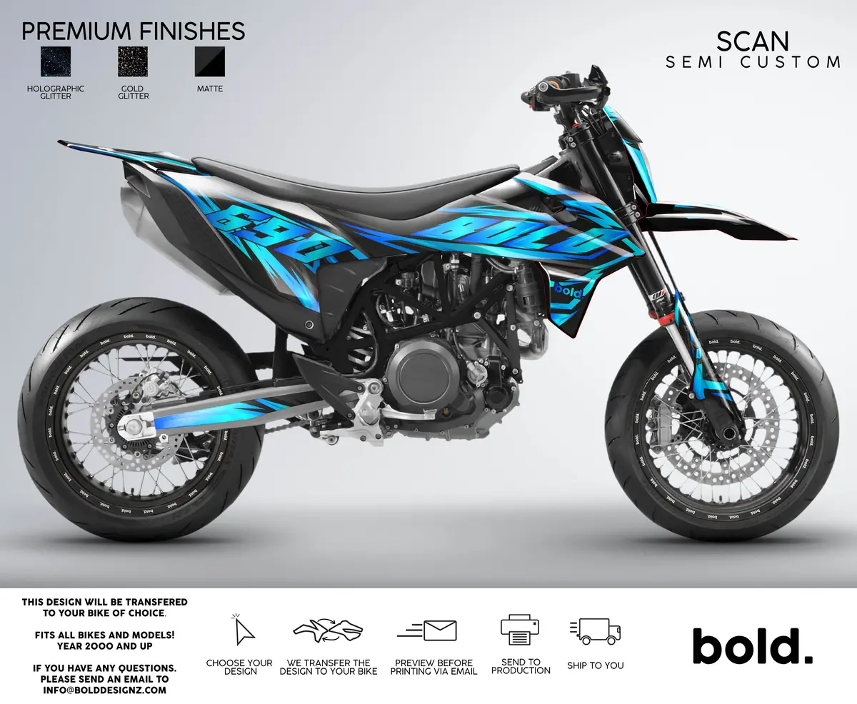 Scan - Ktm Smc 690 Graphics Kit 1