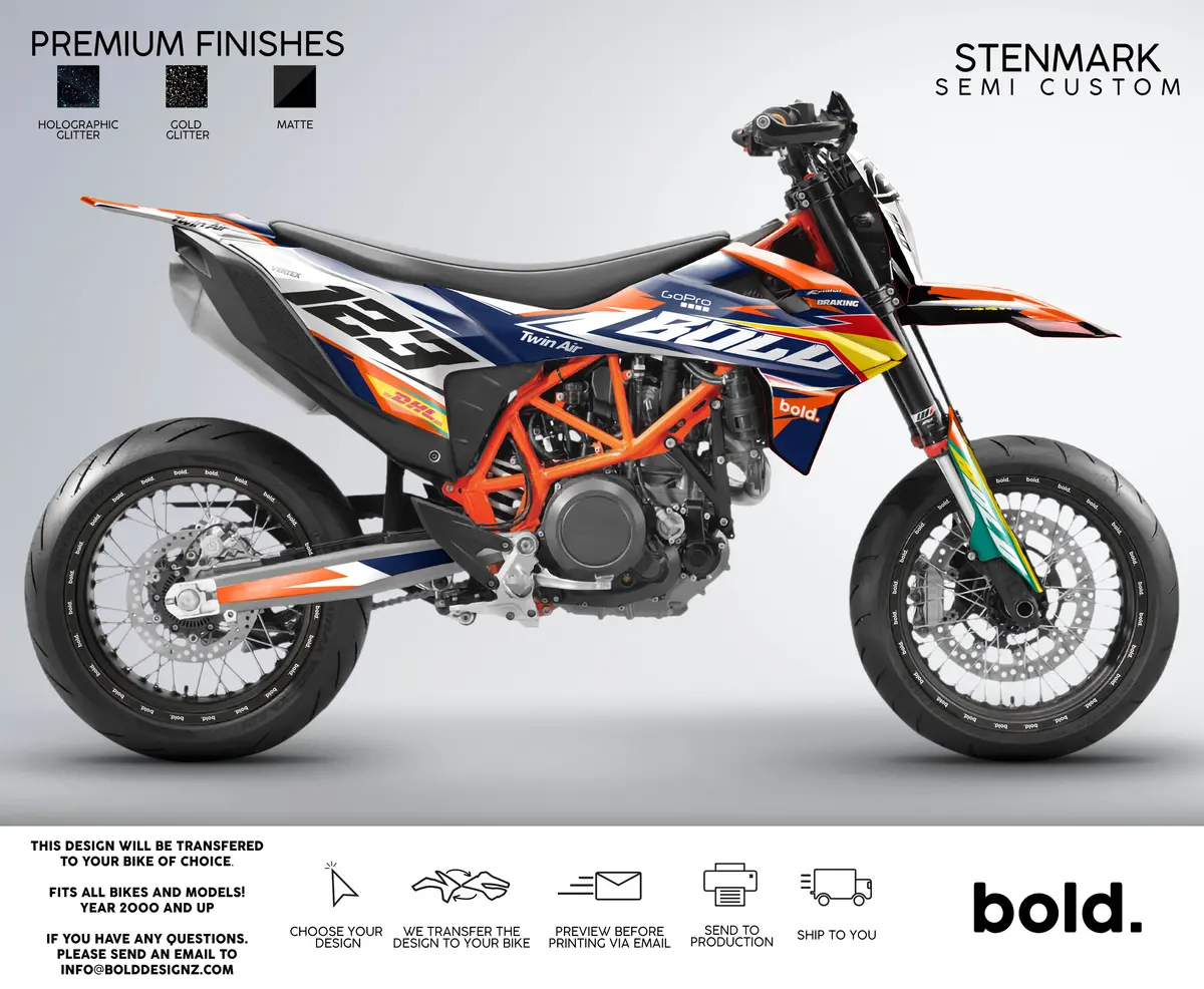 Stenmark - Ktm Smc 690 Graphics Kit 1