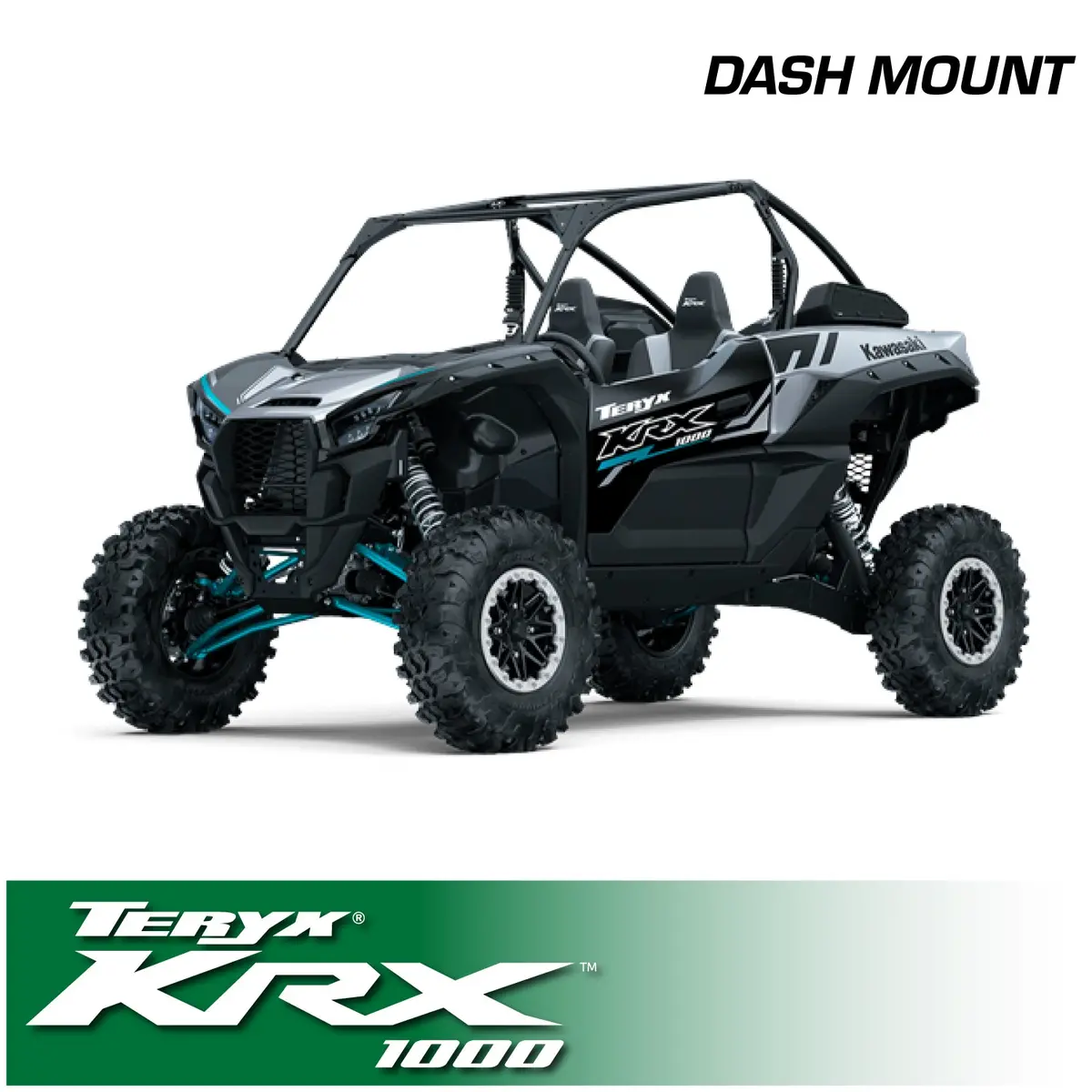 Kawasaki Krx - Dash Mount - Stx Intercom -M1 Business/Commercial Band Mobile Radio And Over The Head Headsets 1