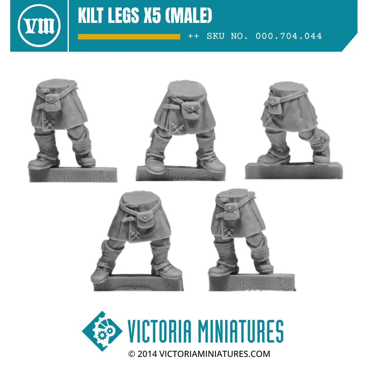 Kilt Legs X5 (Male) 1