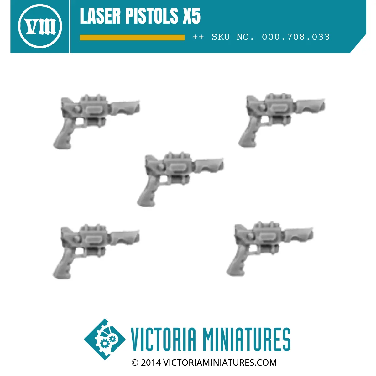 Laser Pistols X5 1