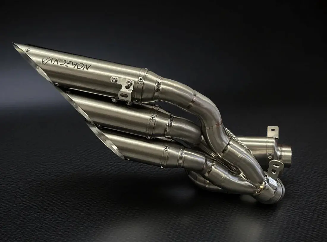 Vandemon Mv Agusta F3 800 Titanium Slip-On Muffler And Optional Headers  Agustamvf3muffa Va-141 1
