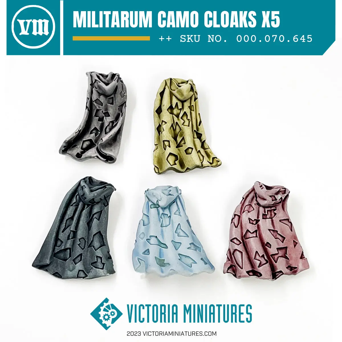 Militarum Camo Cloaks X5 1