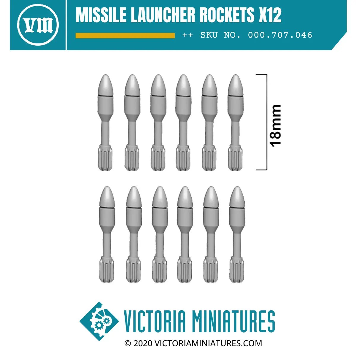 Missile Launcher Rockets X12 1