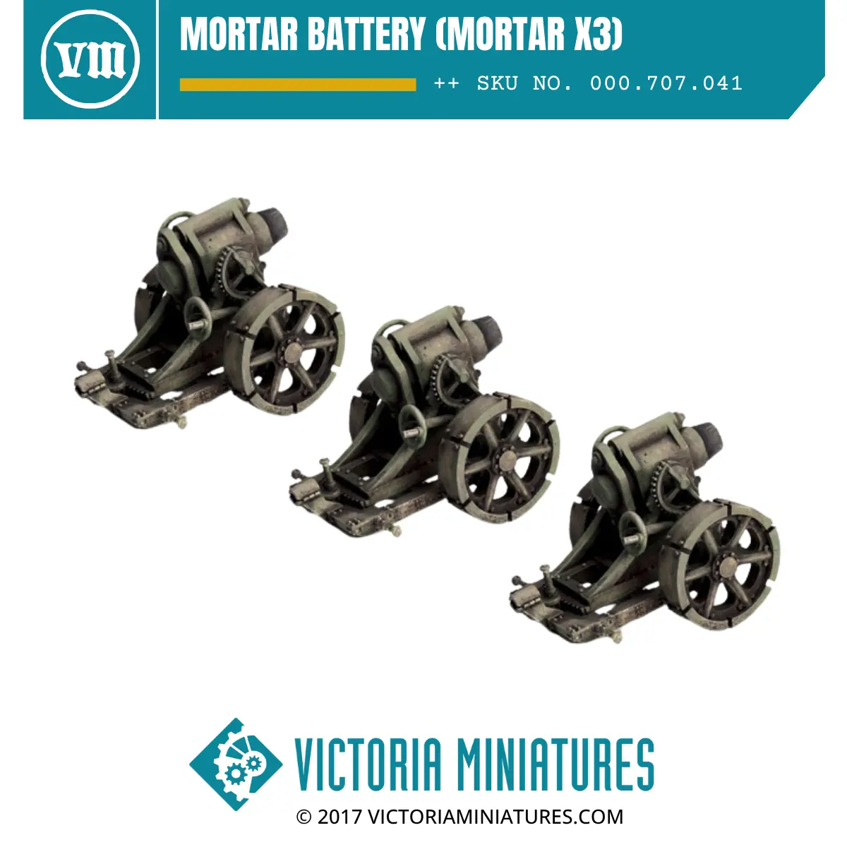 Mortar Battery (Mortar X3) 1