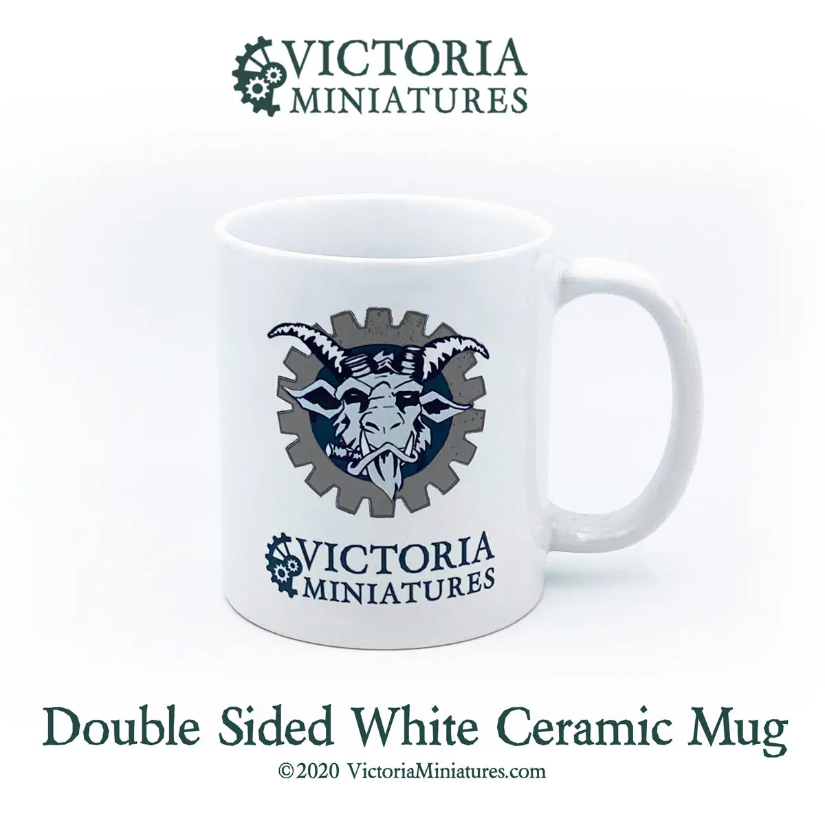 Torgo White Ceramic Mug 1