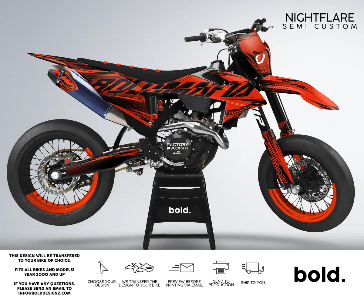 Nightflare - Graphics Kit (Recommended With Full Fluo Base) 3