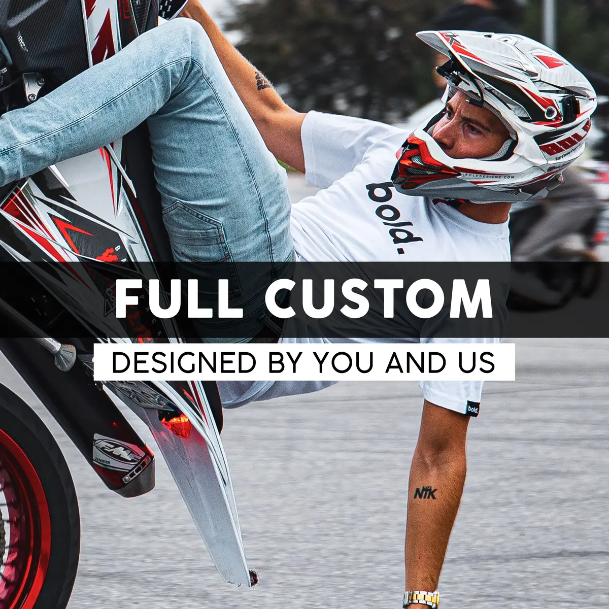 Full Custom Helmet Graphics 1
