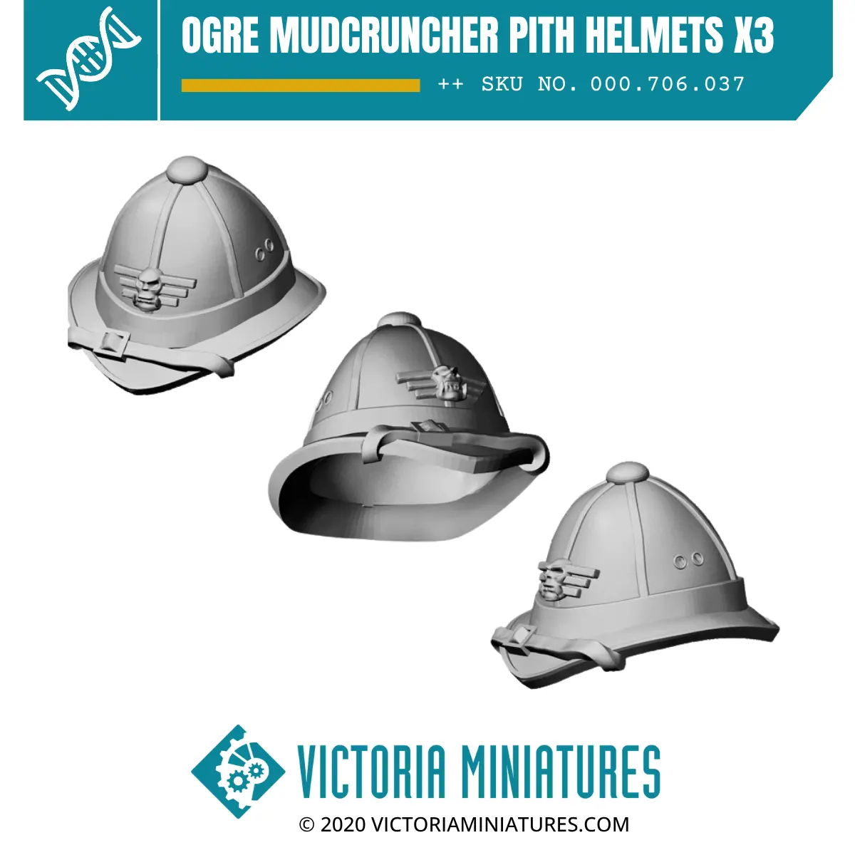 Ogre Mudcruncher Pith Helmets X3 1