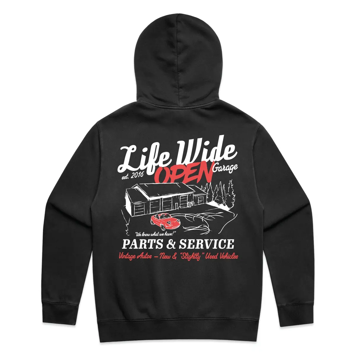 Parts And Service Hoodie 1
