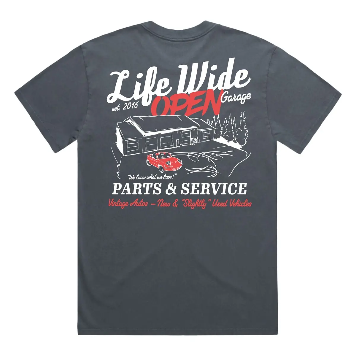 Parts And Service Tee 1