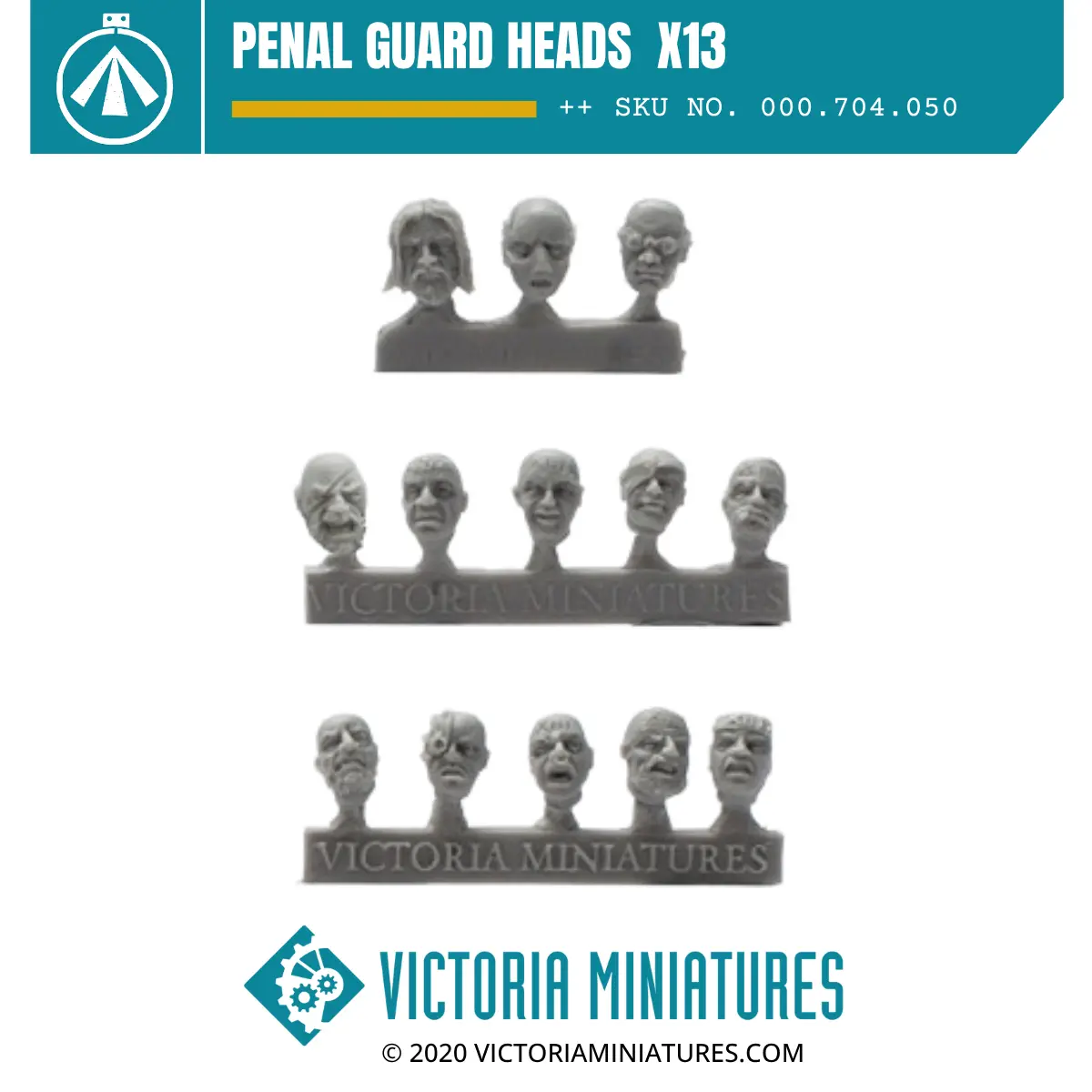 Penal Guard Heads  X13 1