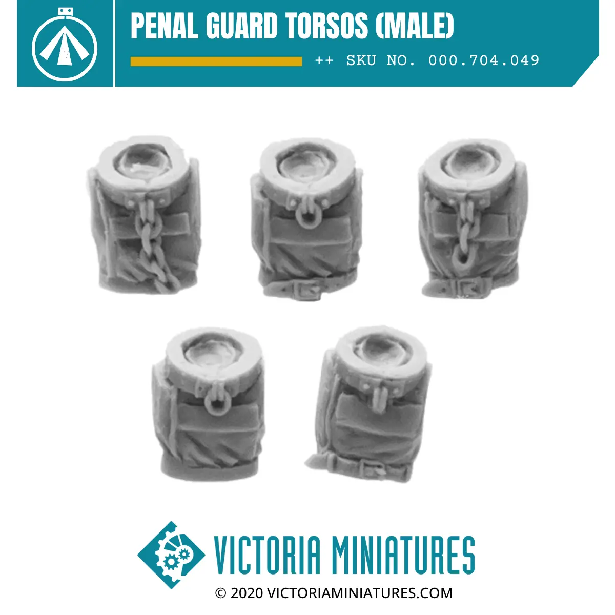 Penal Guard Torsos (Male) 1