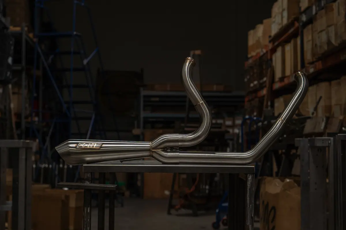 Cone Performance Full Exhaust For 1995-2016 Hd Touring Cone Sweeper Cp-5480199 1