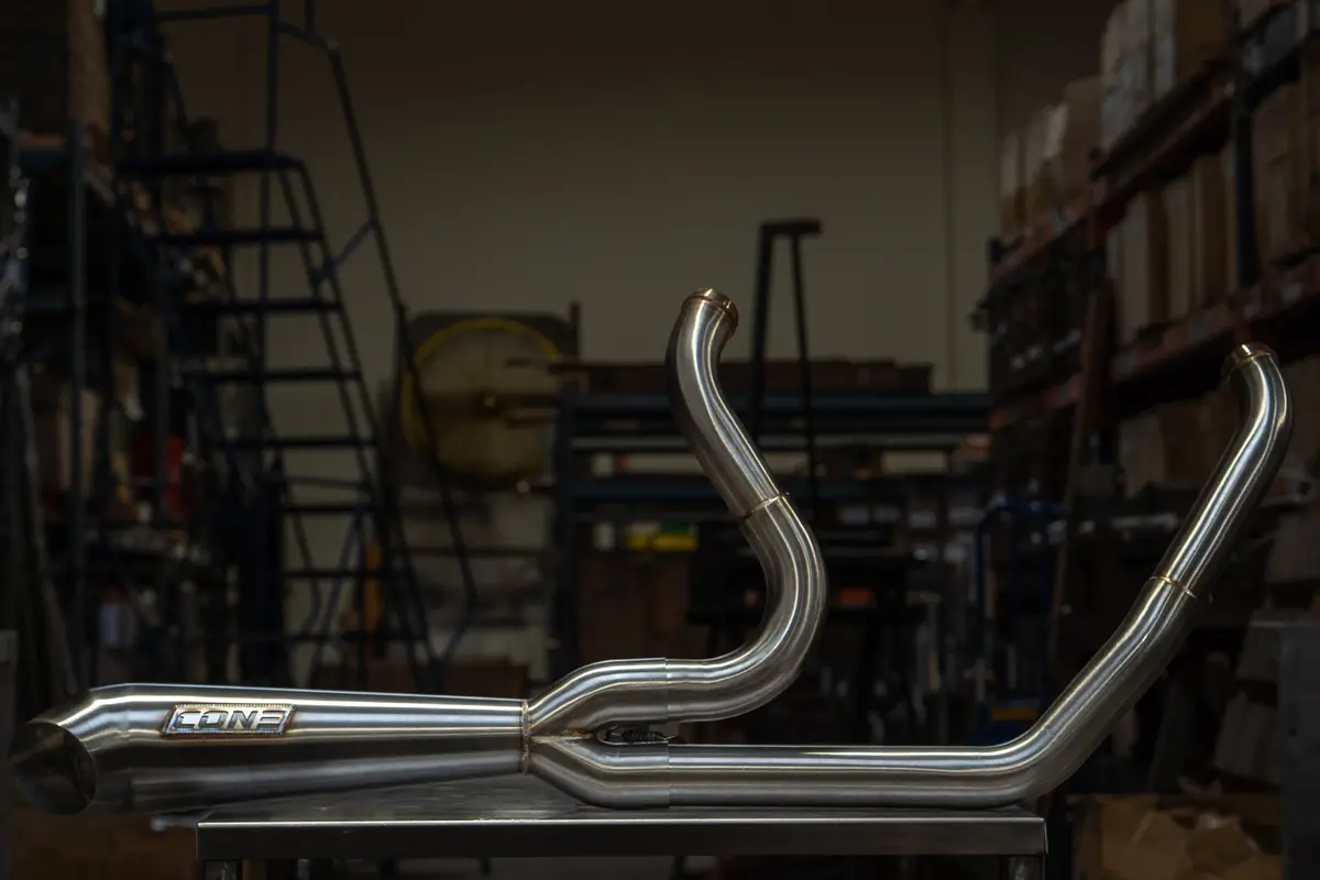 Cone Performance Full Exhaust For 2017+ Hd Touring Cone Breakaway Cp-4870199 1