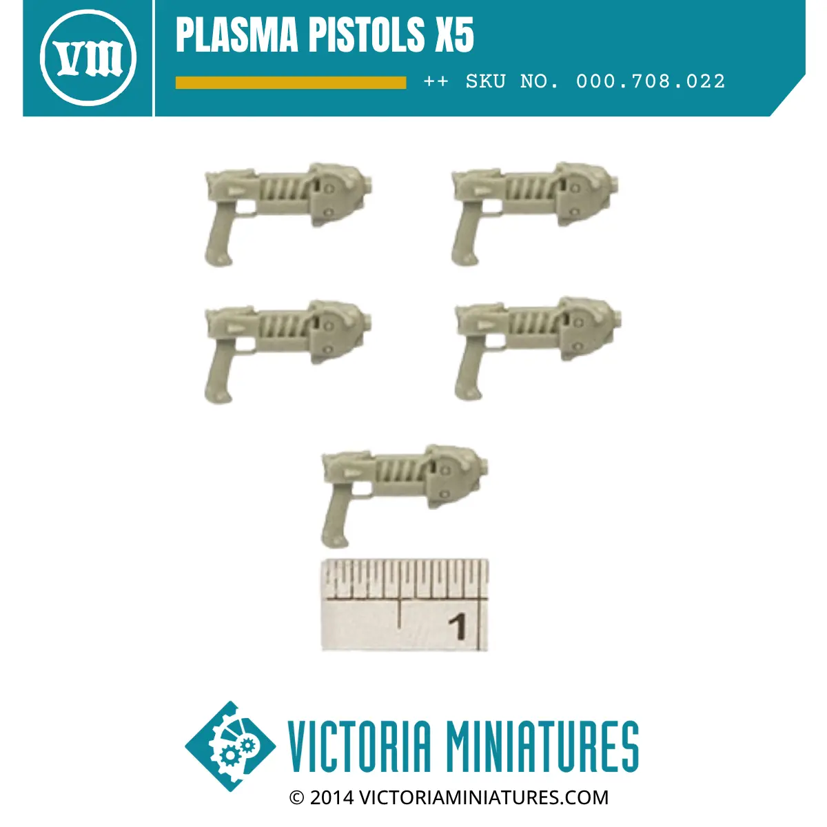 Plasma Pistols X5 1