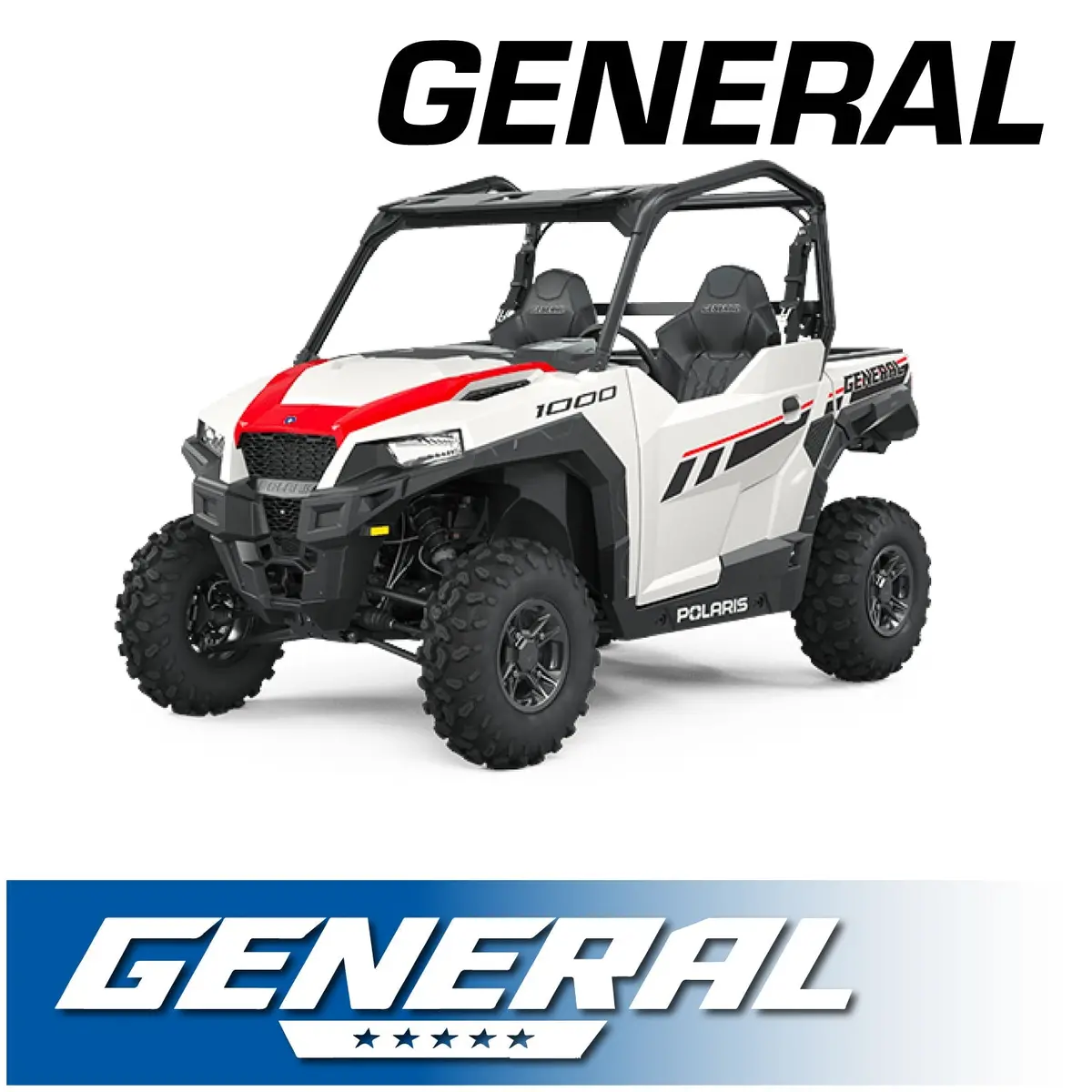 Polaris General - Dash Mount - Stx Intercom - M1 Business/Commercial Band Mobile Radio And Alpha Bass Behind The Head Headsets 1