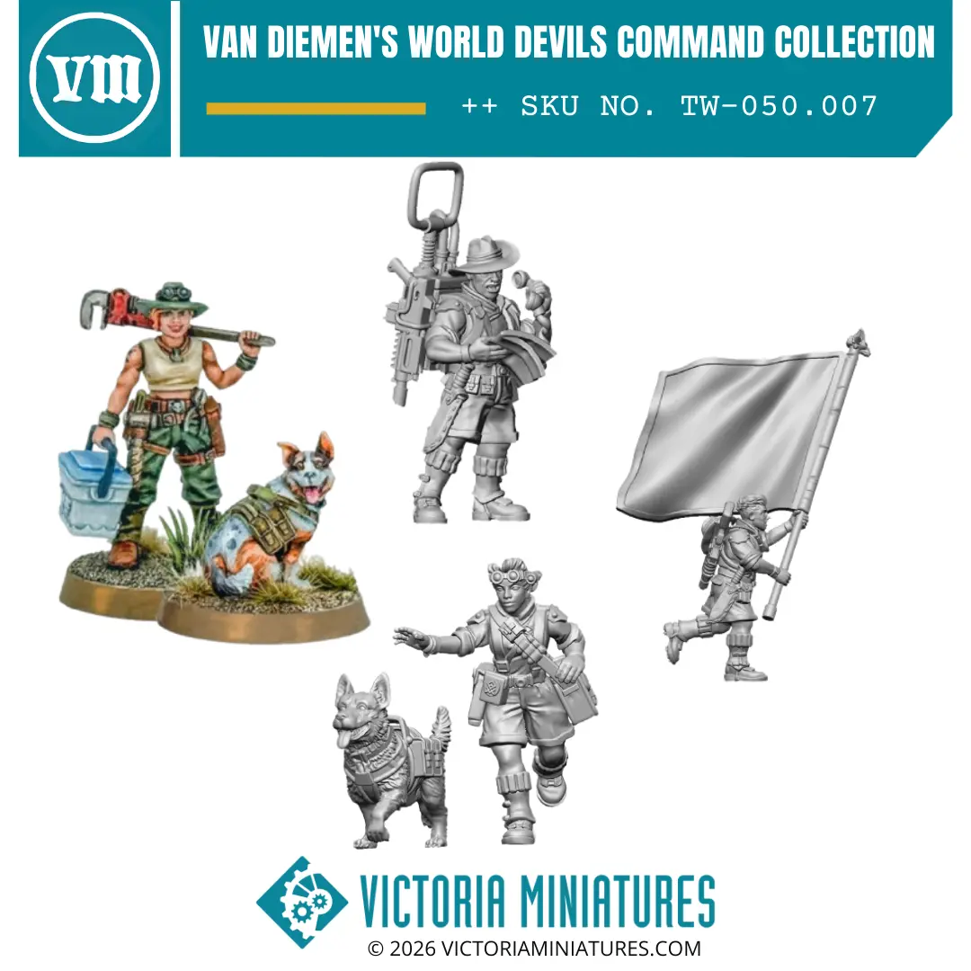 Van Diemen's World Devils Command Collection 1