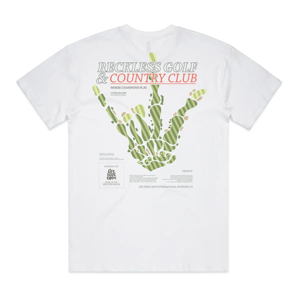 Reckless Country Club Tee 1