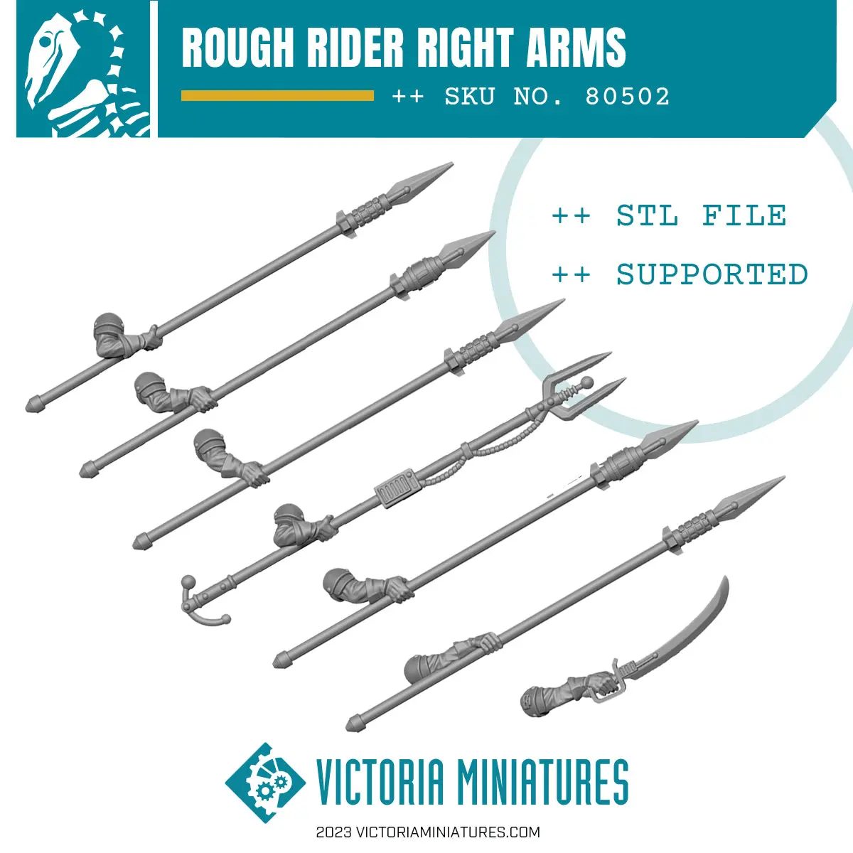 Rough Rider Right Arms X7 .Stl Download 1