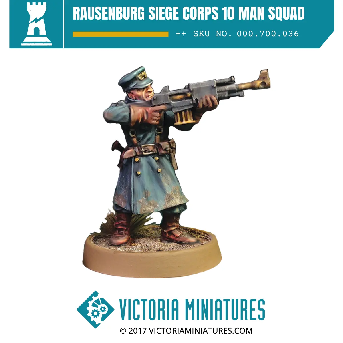 Rausenburg Siege Corps 10 Man Squad. 1