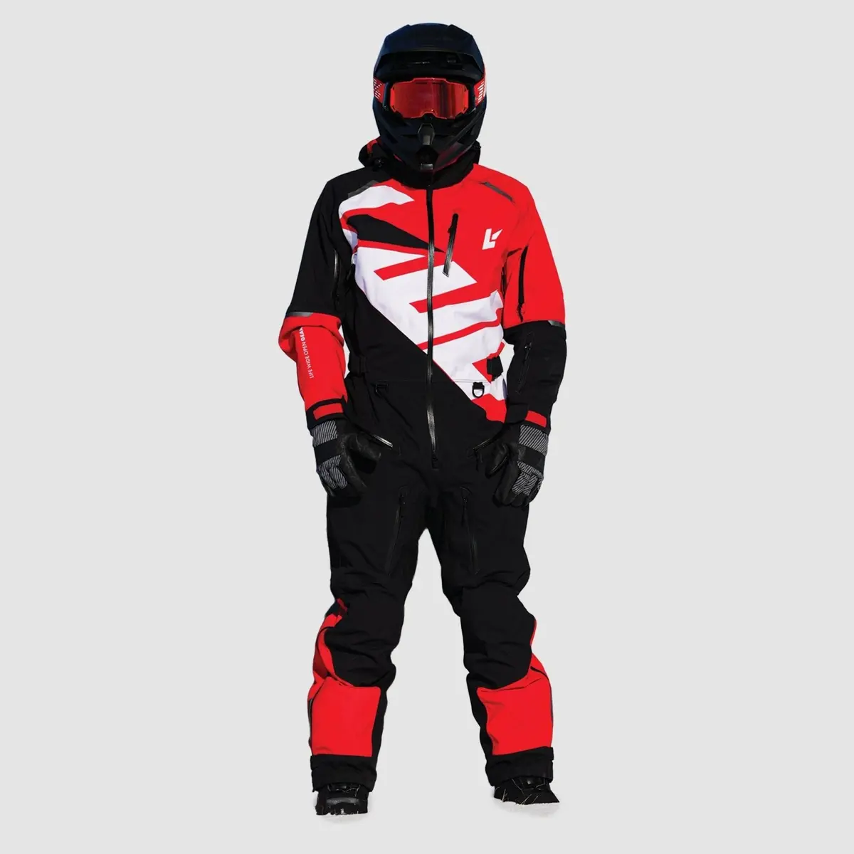 Aura Red Mono Suit 1