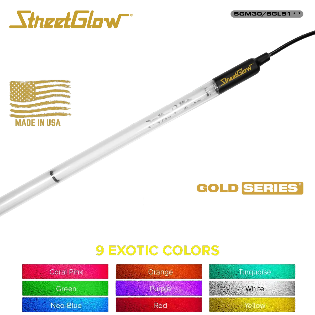 Gold Series Neon Replacement Tubes 1