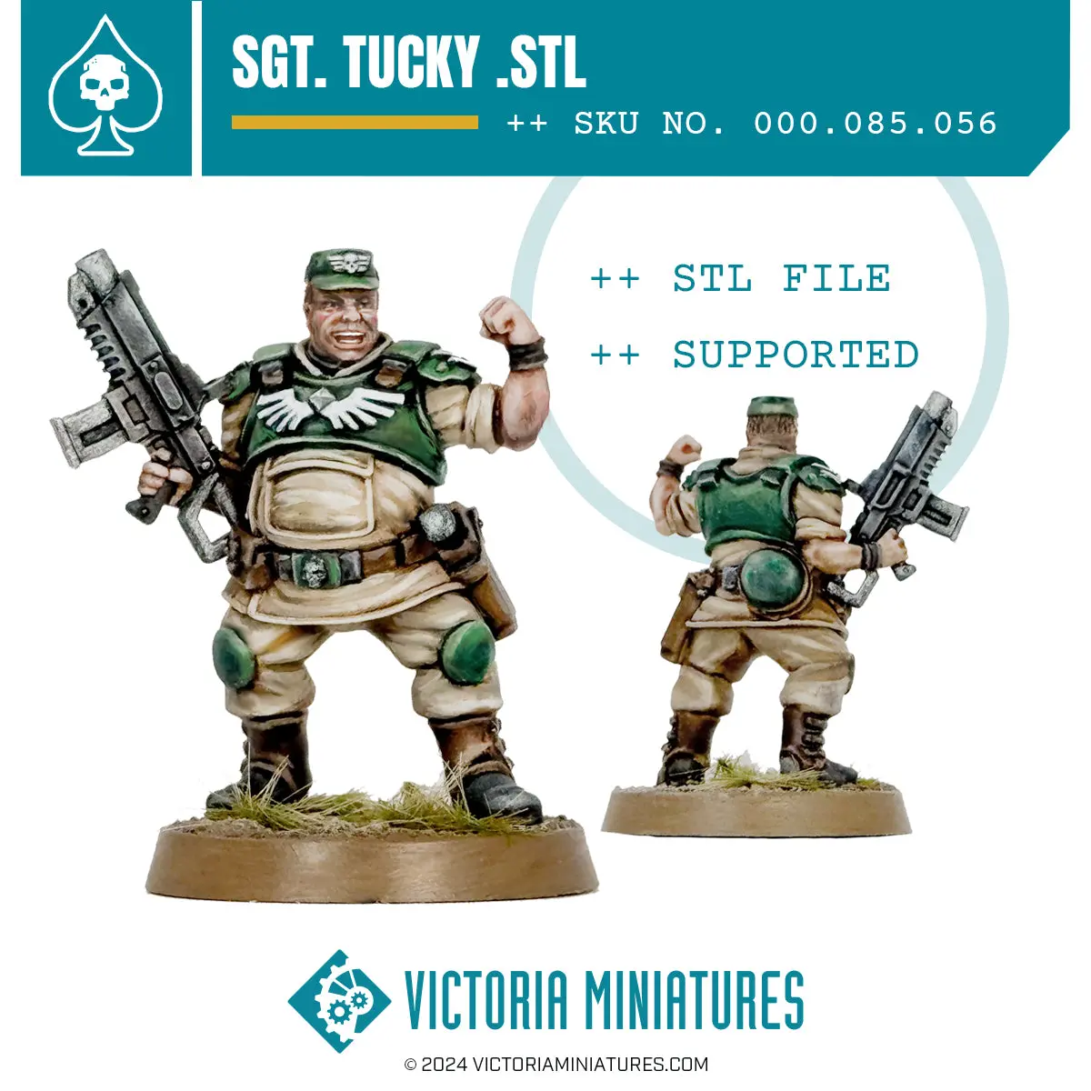 Sgt. Tucky .Stl Download 1