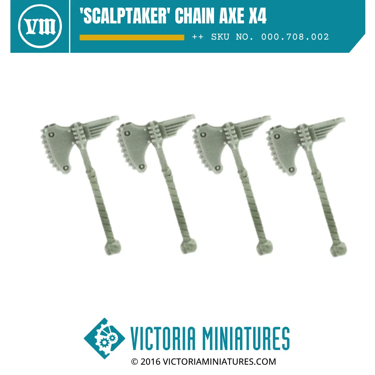 'Scalptaker' Chain Axe X4 1