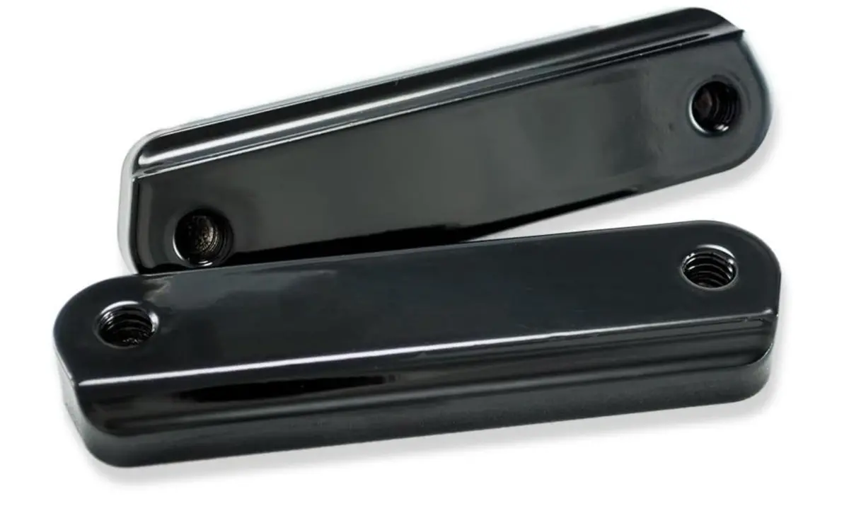 Black Front Fender Adapter For 21" For Harley 1