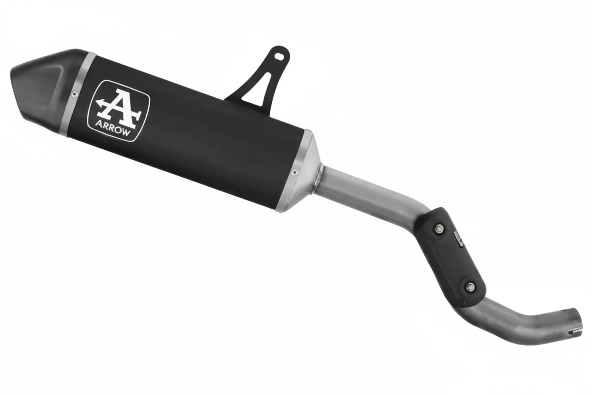 Voge 625Dsx E5+ 2025 Indy Race Aluminium Dark Exhaust - 72694Akn 1