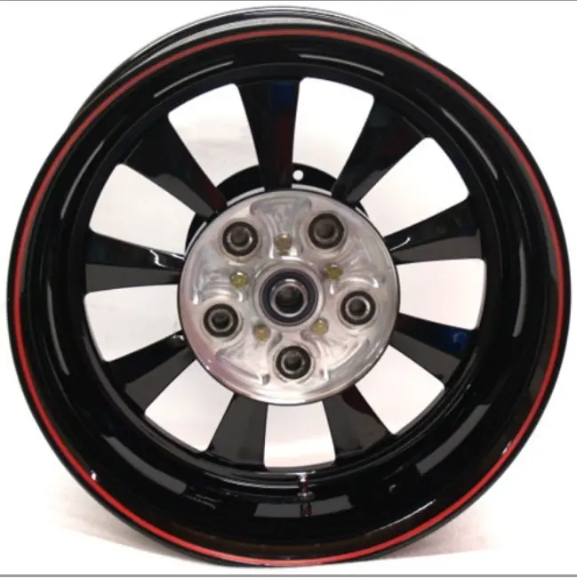 Rear Fury Mimic Wheel In Black 1