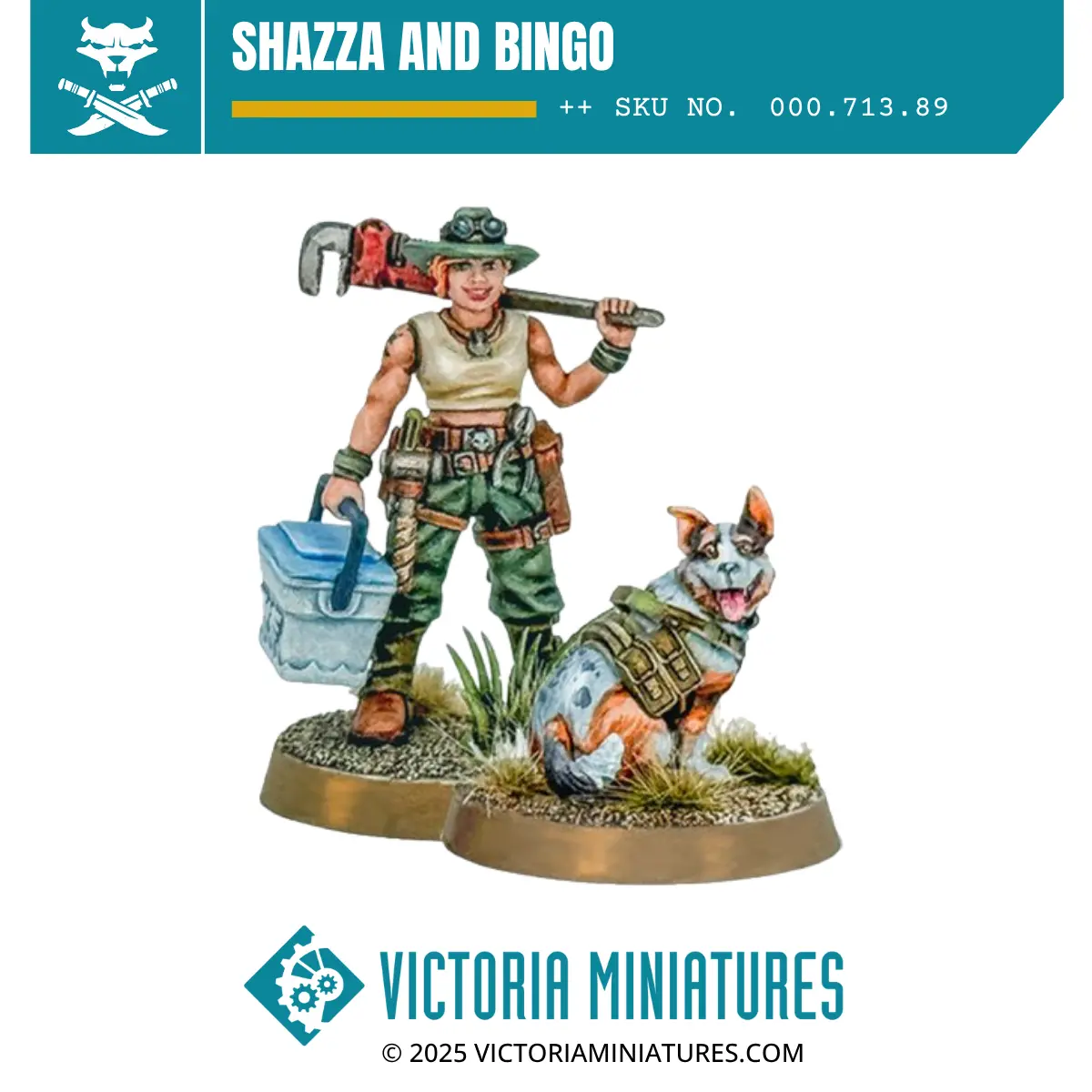 Mechanic Shazza And Bingo 1
