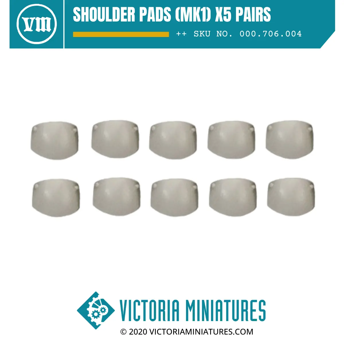 Shoulder Pads (Mk1) X5 Pairs 1