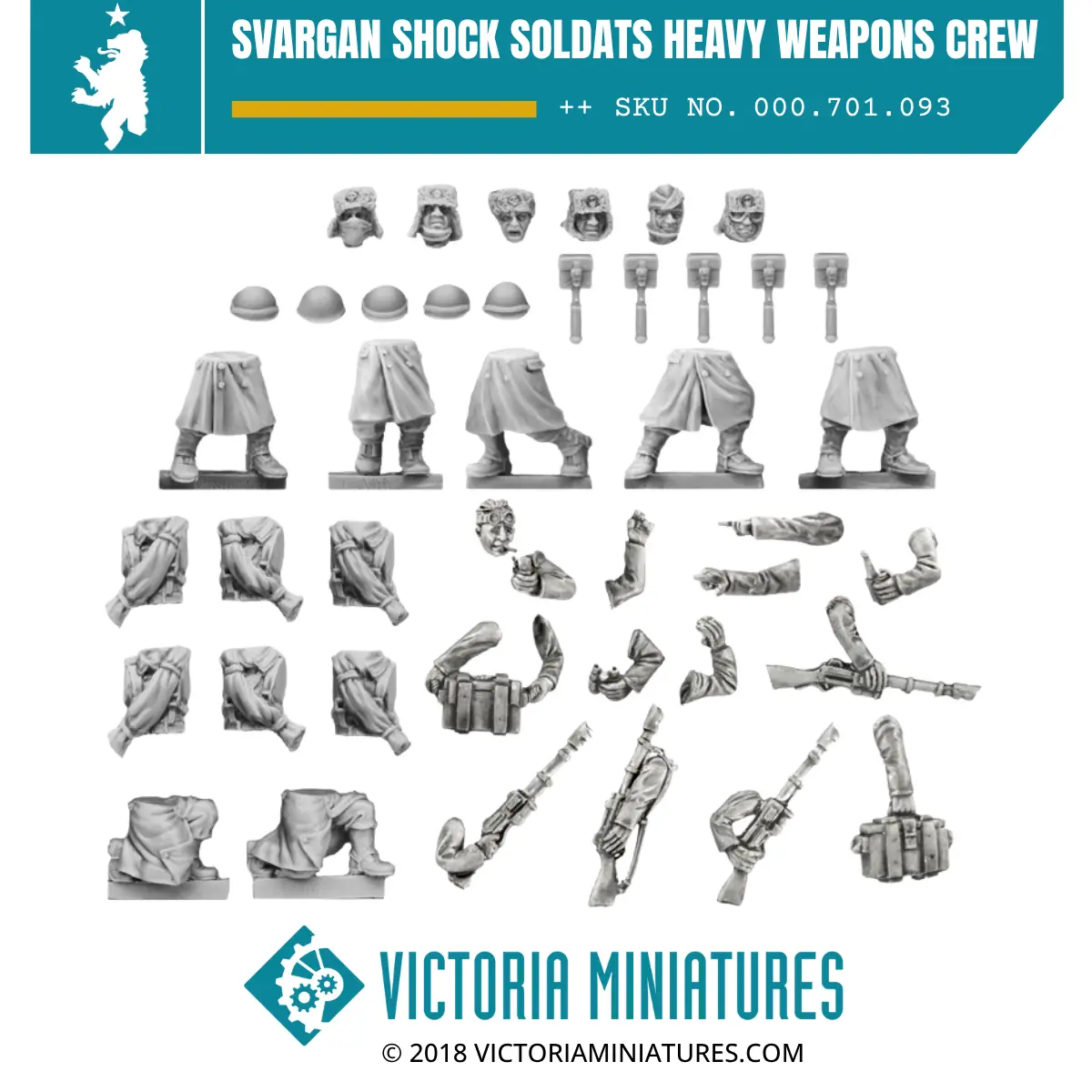 Svargan Shock Soldats Heavy Weapons Crew 1