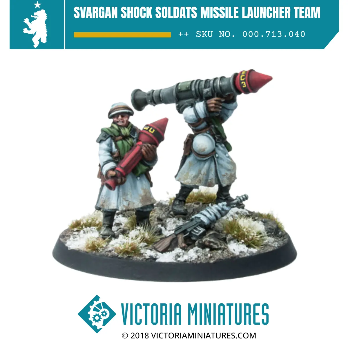 Svargan Shock Soldats Missile Launcher Team 1